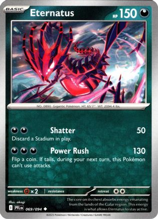 Eternatus 069/094  ME02 Phantasmal Flames - Uncommon