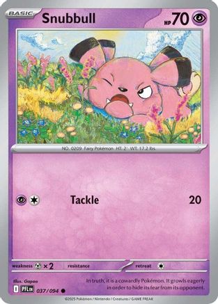 Snubbull 037/094  ME02 Phantasmal Flames - Common