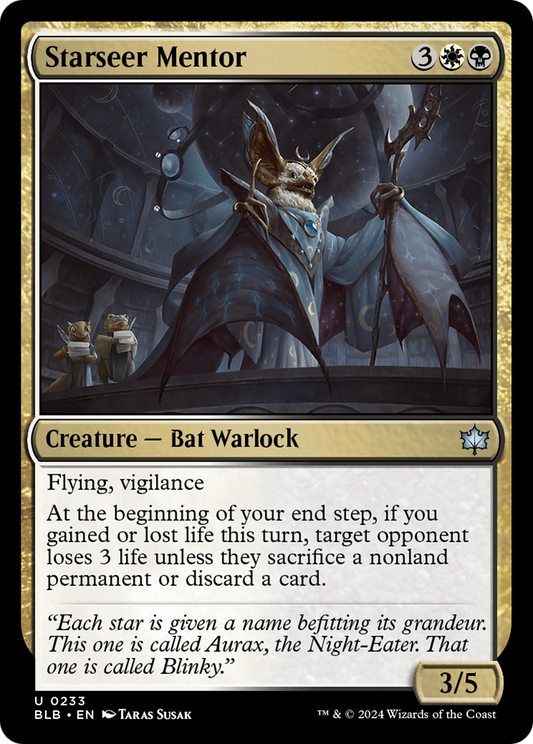 Starseer Mentor (BLB-233) - Bloomburrow Foil