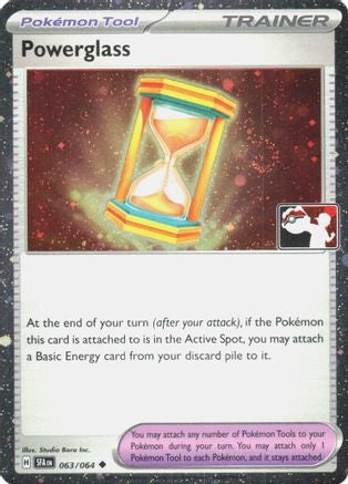 Powerglass 063/064  - Holofoil Prize Pack Series Cards - Uncommon