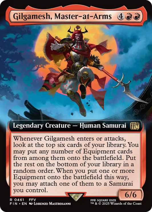 Gilgamesh, Master-at-Arms (Extended Art) (FIN-461) - FINAL FANTASY: (Extended Art) Foil
