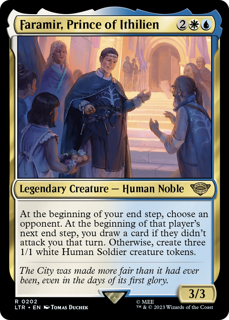 Faramir, Prince of Ithilien (LTR-202) - The Lord of the Rings: Tales of Middle-earth Foil