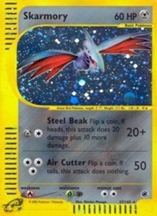 Skarmory (27) 027  - Reverse Holofoil Expedition - Holo Rare