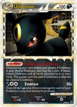 Umbreon (Prime) 086/90  - Holofoil Undaunted - Ultra Rare