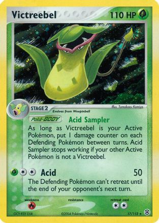 Victreebel 017  FireRed & LeafGreen - Holo Rare