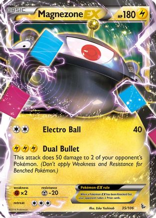 Magnezone EX 035/106  - Holofoil XY  Flashfire - Ultra Rare