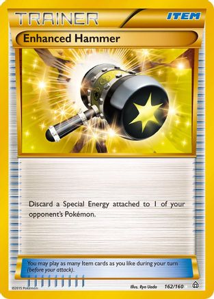 Enhanced Hammer (162 Secret Rare) 162  - Holofoil XY  Primal Clash - Secret Rare