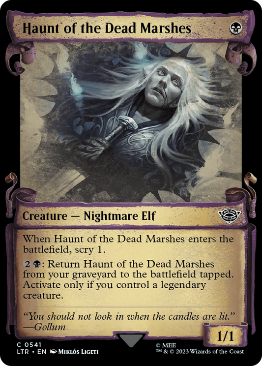 Haunt of the Dead Marshes (Showcase Scrolls) (LTR-541) - The Lord of the Rings: Tales of Middle-earth: (Showcase)