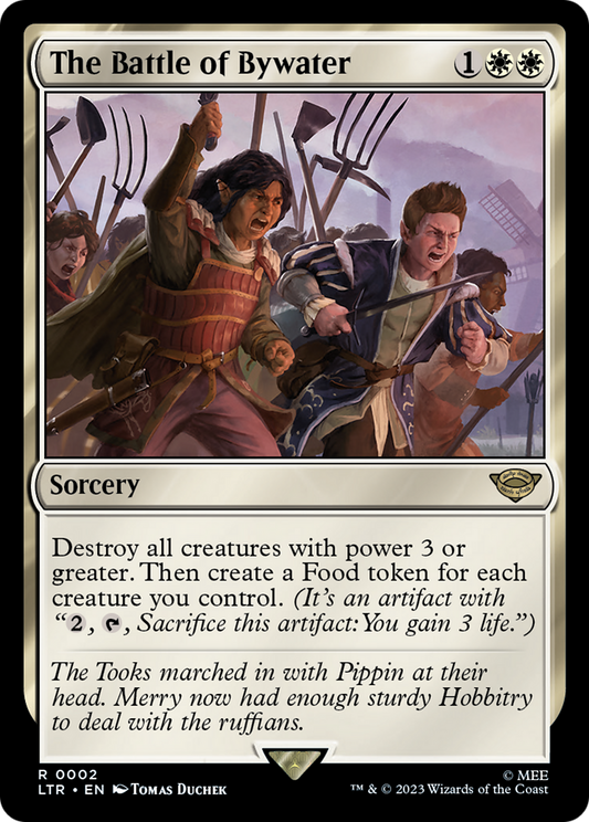 The Battle of Bywater (LTR-002) - The Lord of the Rings: Tales of Middle-earth Foil