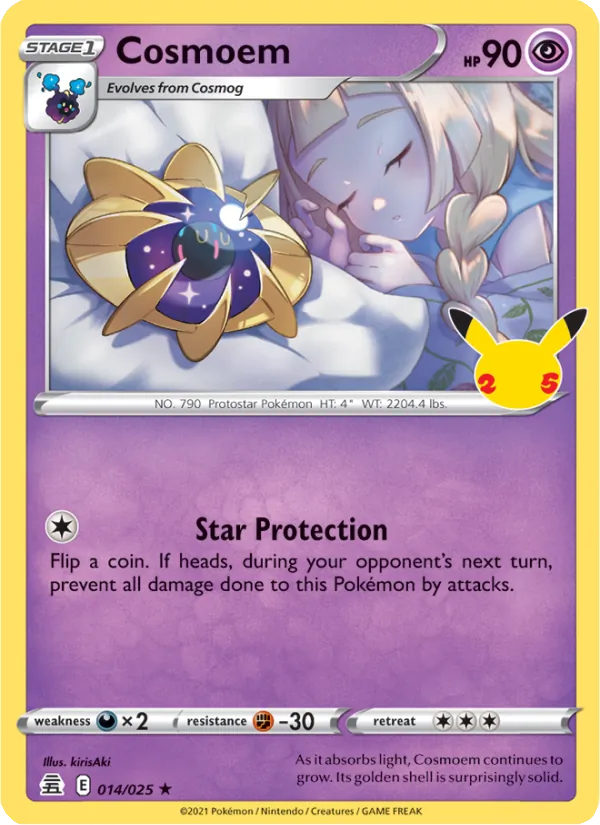 Cosmoem 14/25  - Holofoil Celebrations - Rare