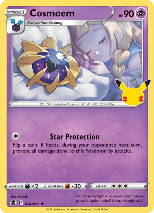 Cosmoem 14/25  - Holofoil Celebrations - Rare