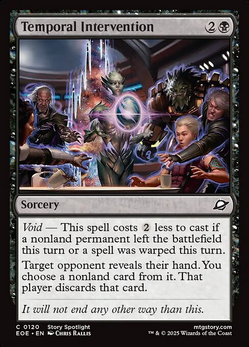 Temporal Intervention
