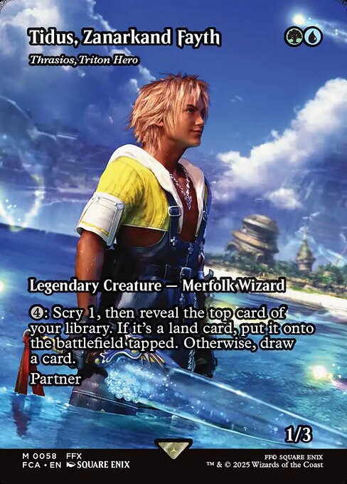 Thrasios, Triton Hero (FCA-58) - FINAL FANTASY: Through the Ages