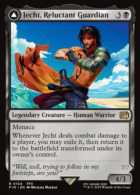 Jecht, Reluctant Guardian // Braska's Final Aeon (FIN-104) - FINAL FANTASY
