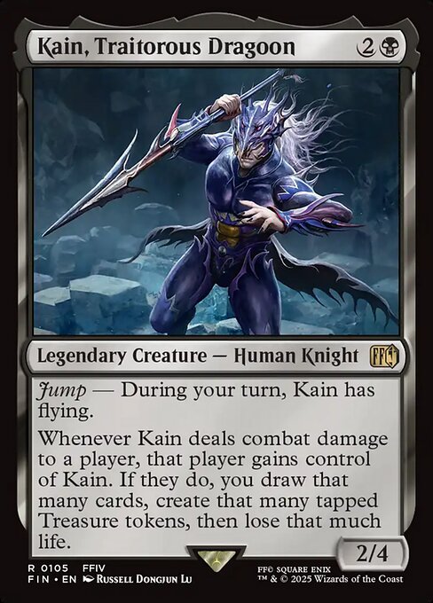 Kain, Traitorous Dragoon (FIN-105) - FINAL FANTASY