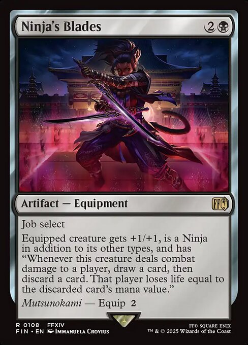 Ninja's Blades (FIN-108) - FINAL FANTASY