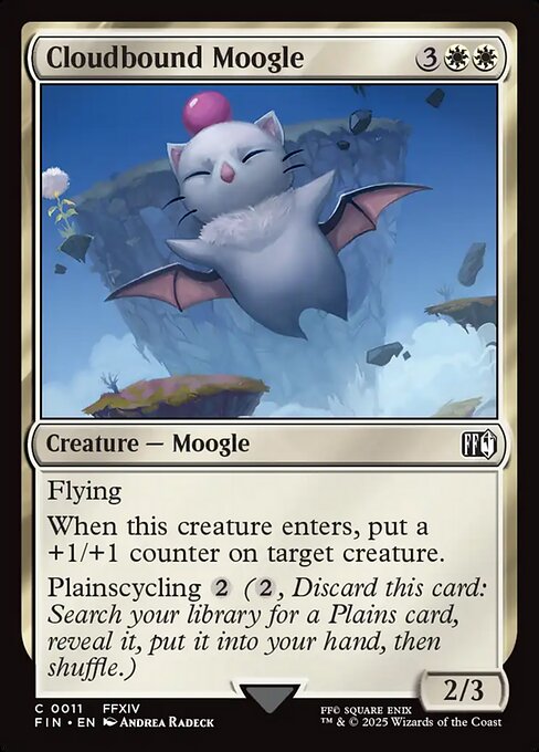 Cloudbound Moogle (FIN-11) - FINAL FANTASY