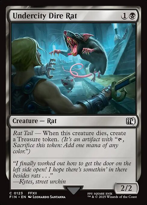 Undercity Dire Rat (FIN-123) - FINAL FANTASY