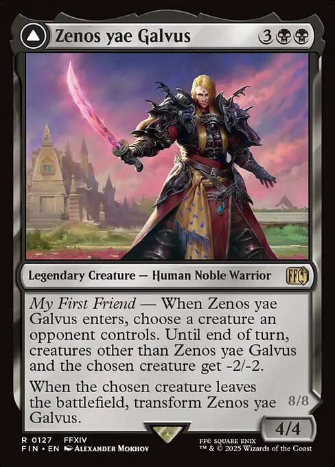 Zenos yae Galvus // Shinryu, Transcendent Rival (FIN-127) - FINAL FANTASY