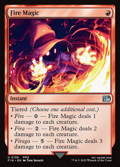 Fire Magic (FIN-136) - FINAL FANTASY