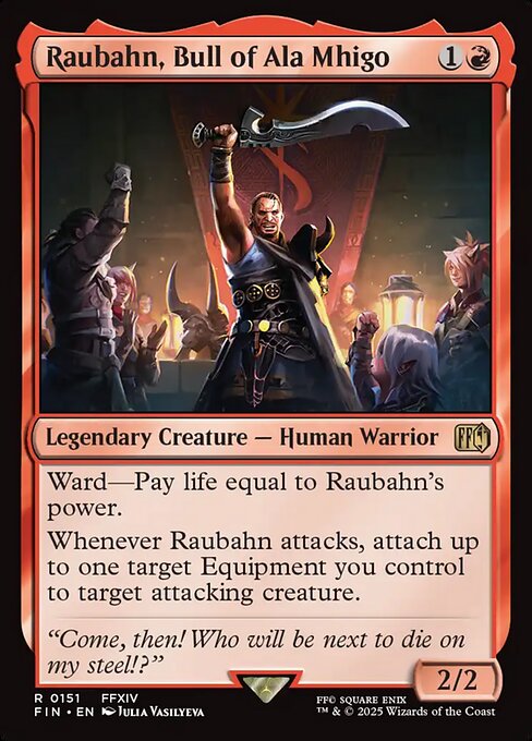 Raubahn, Bull of Ala Mhigo (FIN-151) - FINAL FANTASY