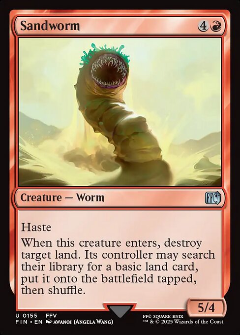 Sandworm (FIN-155) - FINAL FANTASY