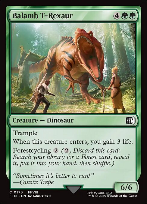 Balamb T-Rexaur (FIN-173) - FINAL FANTASY