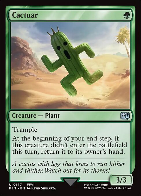 Cactuar (FIN-177) - FINAL FANTASY