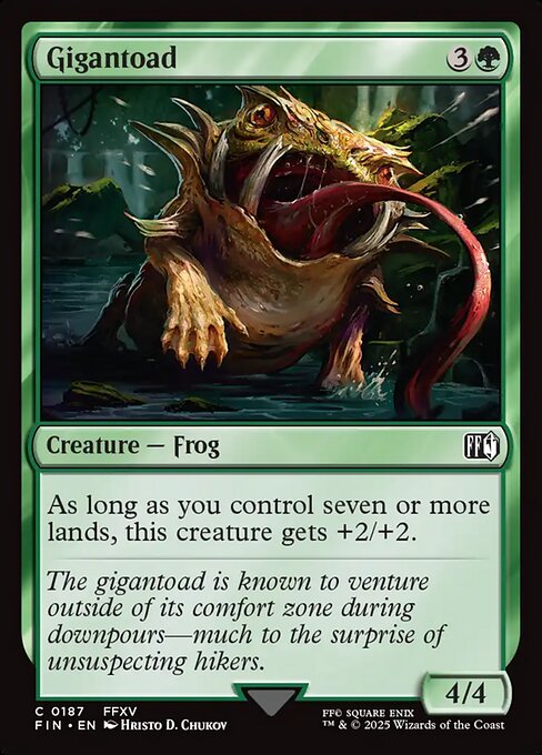 Gigantoad (FIN-187) - FINAL FANTASY