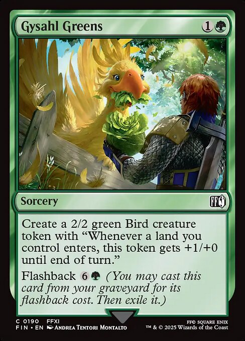 Gysahl Greens (FIN-190) - FINAL FANTASY
