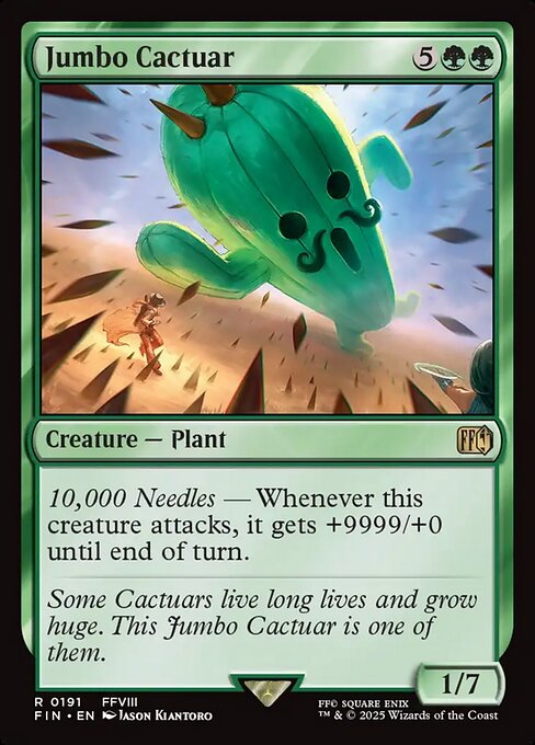 Jumbo Cactuar (FIN-191) - FINAL FANTASY