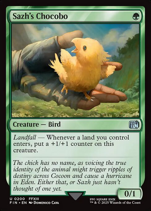 Sazh's Chocobo (FIN-200) - FINAL FANTASY