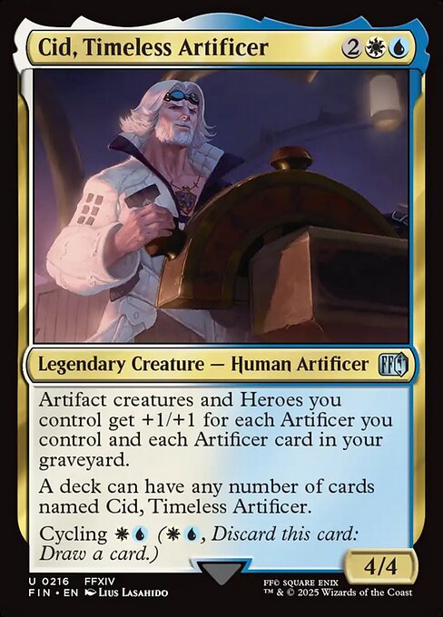 Cid, Timeless Artificer (FIN-216) - FINAL FANTASY