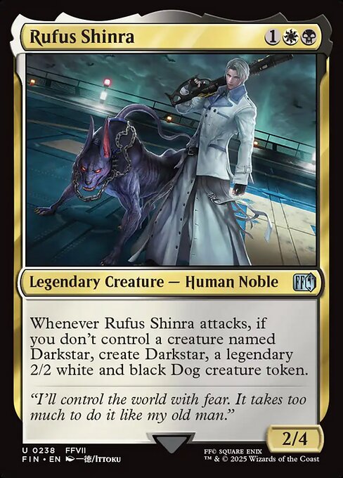 Rufus Shinra (FIN-238) - FINAL FANTASY