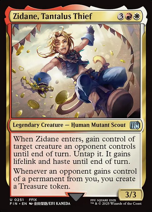 Zidane, Tantalus Thief (FIN-251) - FINAL FANTASY