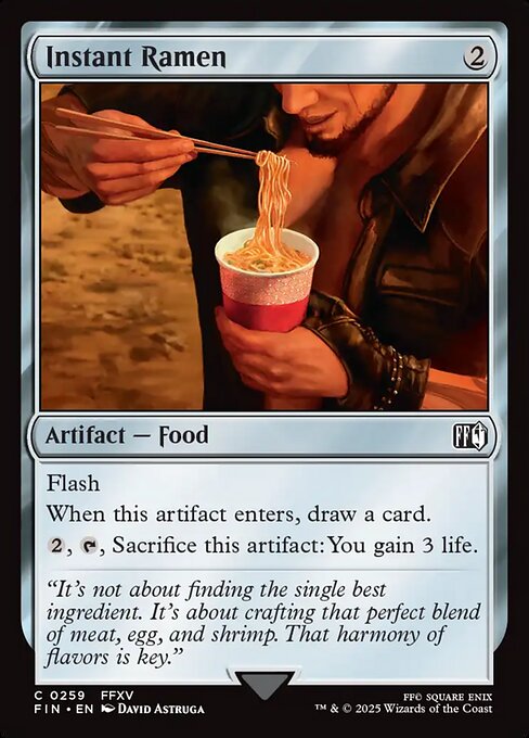 Instant Ramen (FIN-259) - FINAL FANTASY