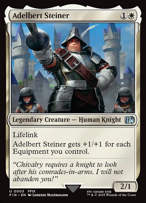 Adelbert Steiner (FIN-3) - FINAL FANTASY