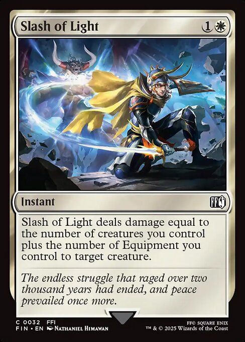 Slash of Light (FIN-32) - FINAL FANTASY