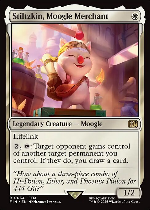 Stiltzkin, Moogle Merchant (FIN-34) - FINAL FANTASY