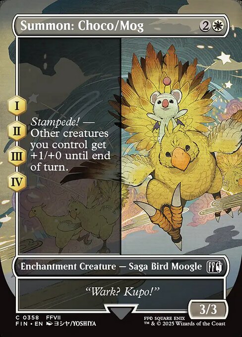 Summon: Choco/Mog (FIN-358) - FINAL FANTASY