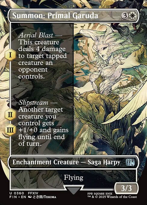 Summon: Primal Garuda (FIN-360) - FINAL FANTASY