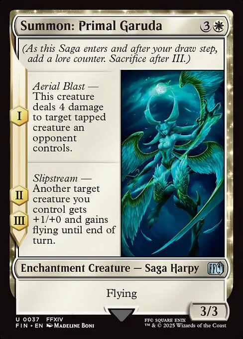 Summon: Primal Garuda (FIN-37) - FINAL FANTASY