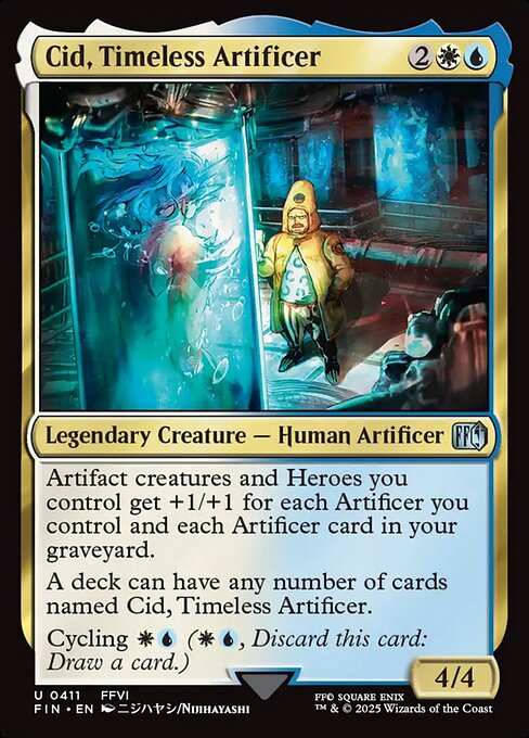 Cid, Timeless Artificer (FIN-411) - FINAL FANTASY