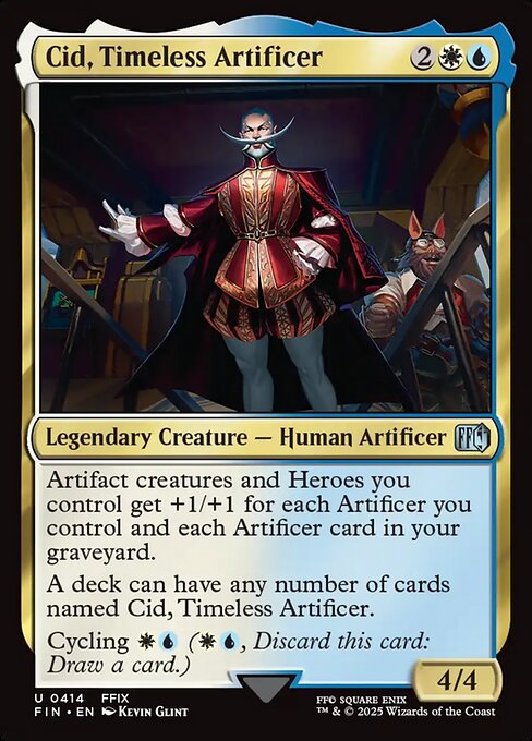 Cid, Timeless Artificer (FIN-414) - FINAL FANTASY