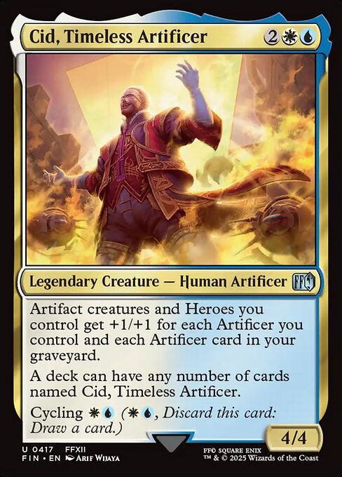 Cid, Timeless Artificer (FIN-417) - FINAL FANTASY