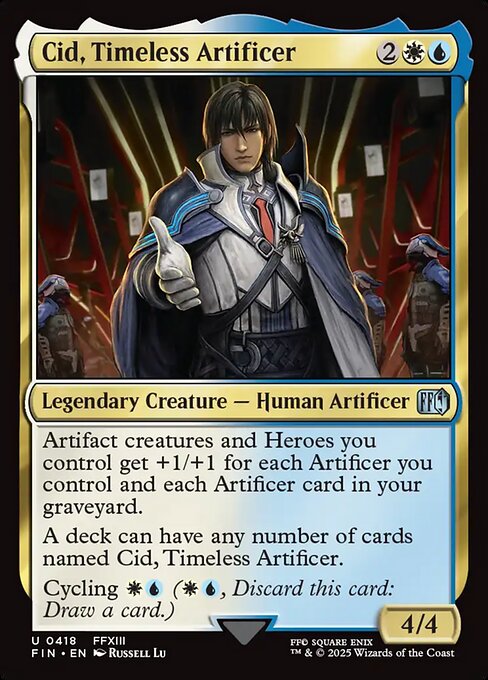 Cid, Timeless Artificer (FIN-418) - FINAL FANTASY
