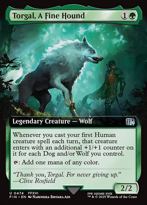 Torgal, A Fine Hound (FIN-474) - FINAL FANTASY