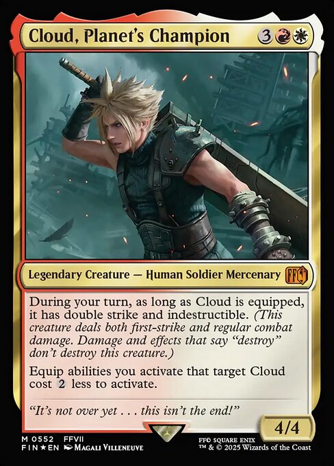 Cloud, Planet's Champion (FIN-552) - FINAL FANTASY