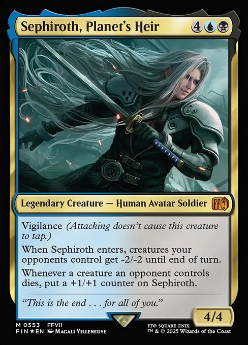 Sephiroth, Planet's Heir (FIN-553) - FINAL FANTASY