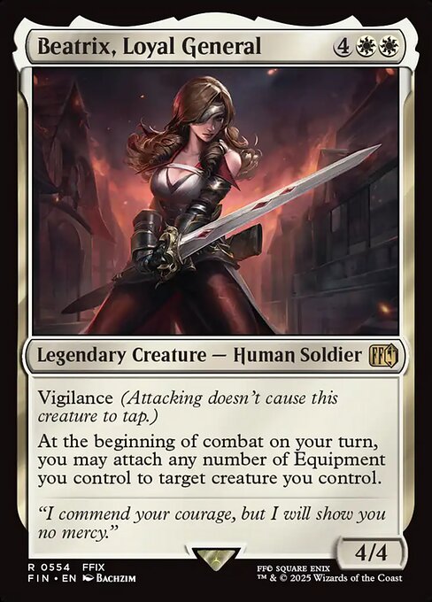 Beatrix, Loyal General (FIN-554) - FINAL FANTASY